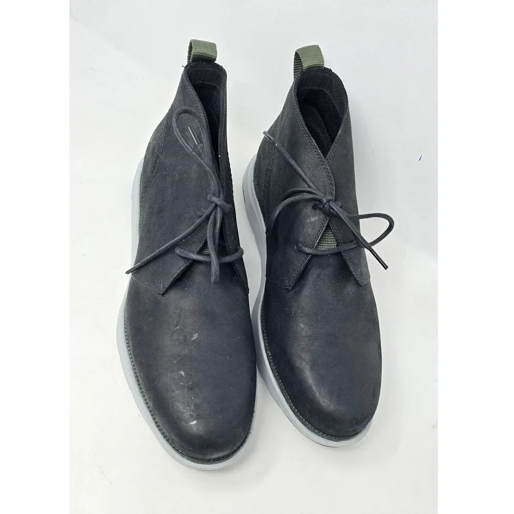 Cole Haan Grand 360 Atlantic water resistant Chukka boots men 11.5 M black